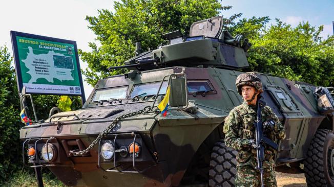 Los 'Gladiadores' prestan apoyo a las tropas del Ejército