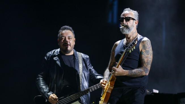 La banda mexicana Molotov, una de las que más público llevó al escenario del Festival Cordillera.