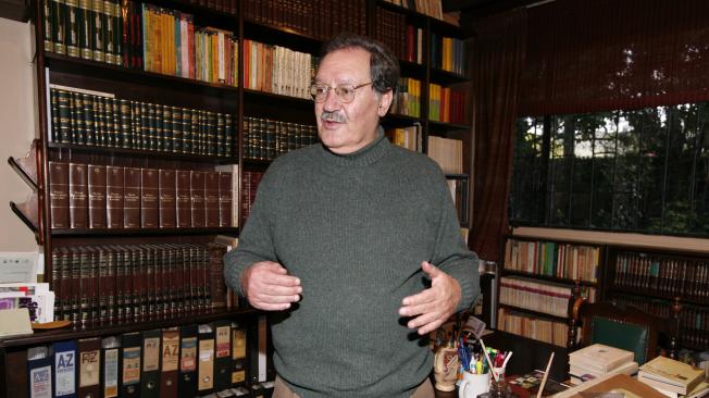 Bogotá, Enero 05 de 2009.
Carlos José Reyes, historiador y dramaturgo, premio Vida y Obra de la Secretaría de Cultura de Bogotá.
Foto Claudia Rubio/El Tiempo.