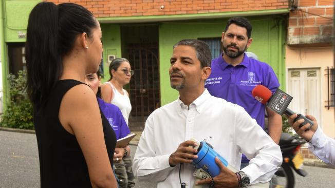 Luis Guillermo Patiño, secretario de Educación de Medellín