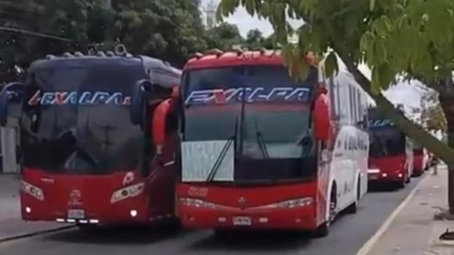 Protesta de los trabajadores.