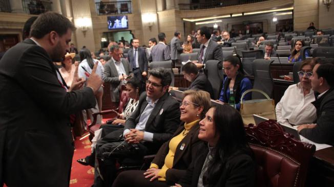 La ministra Gloria Inés Ramírez estuvo presente este martes.