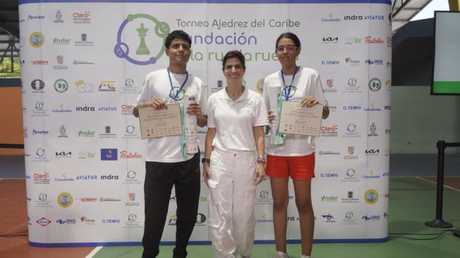 finalistas del campeonato de ajedrez a la rueda rueda