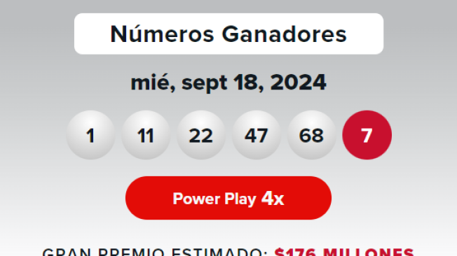 Los resultados del miércoles 18 de septiembre.