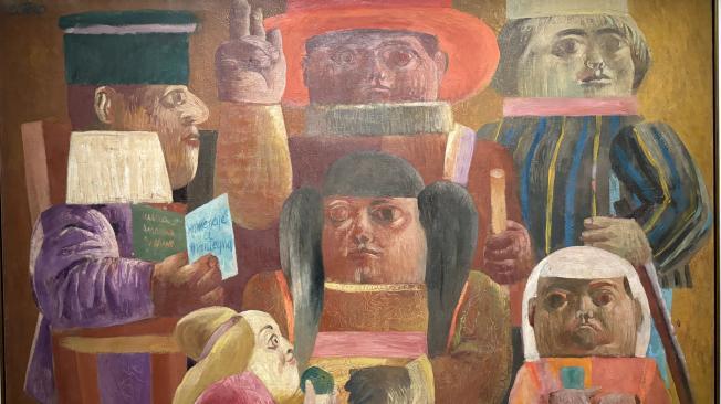 Este cuadro estuvo lejos de la mirada del público durante varias décadas. Botero ganó el Salón Nacional de 1958 con él y solo fue redescubierto hace poco por una venta privada en la casa de subastas Christie's.