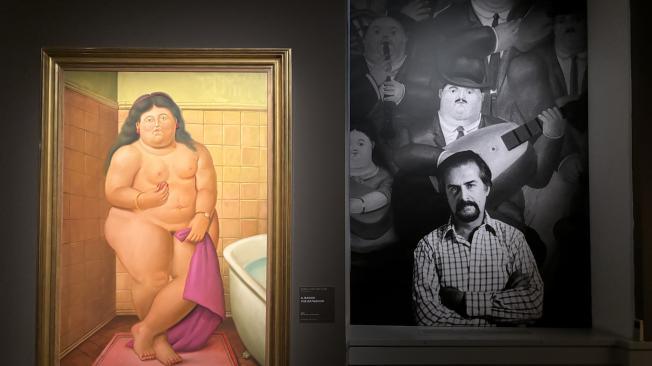 La exposición de Botero en el Palazzo Bonaparte es la confirmación de su importancia en el mundo del arte; más de cien periodistas asistieron a la rueda de prensa que dieron sus hijos y los organizadores de la 'mostra'.