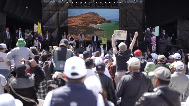 Discurso del presidente Petro en las marchas del 19 de septiembre.