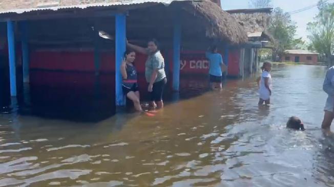 Damnificados en Sucre