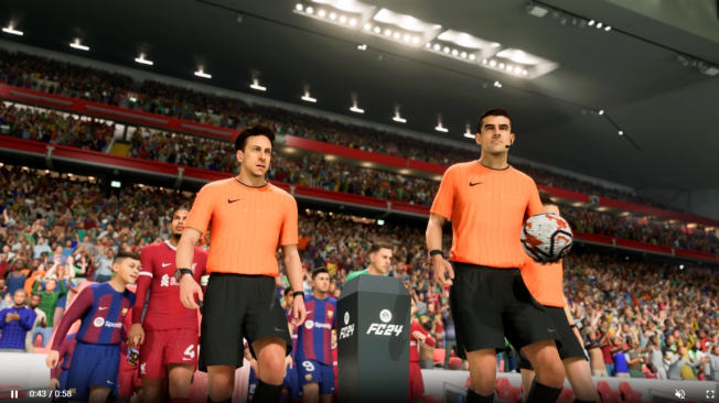 Captura de EA Sports FC 24 en Xbox Series X.