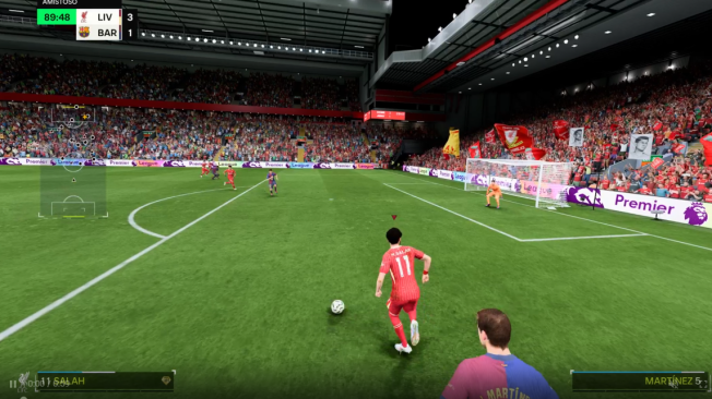 Captura de EA Sports FC 25 en Xbox Series X.