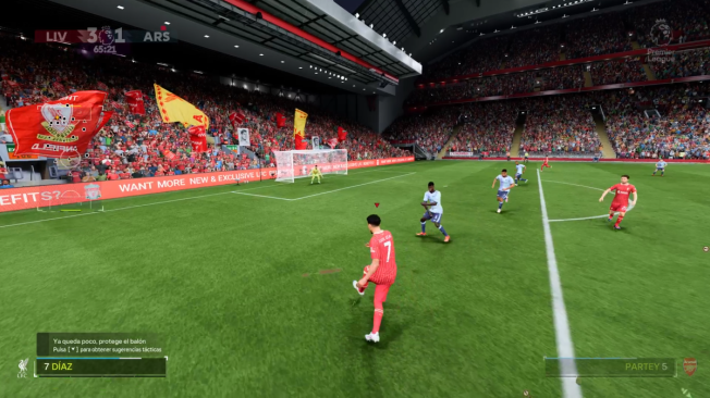 Captura de EA Sports FC 25 en Xbox Series X.