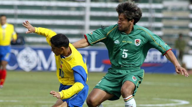 Bolivia vs. Colombia en 2003.