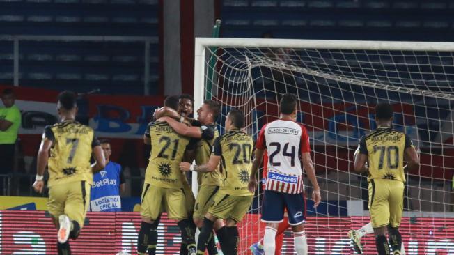 Junior vs. Águilas en el Metropolitano.