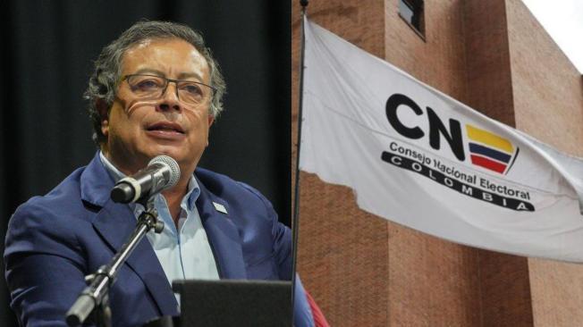 Gustavo Petro y CNE