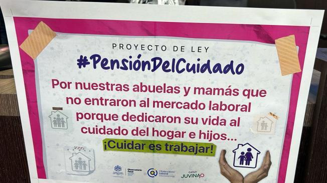 Radican proyecto de ley que busca otorgar beneficios pensionales a las personas que ejercen roles de cuidado no remunerado en el hogar