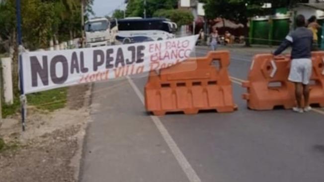 Protestas por peajes en Coveñas y Tolú