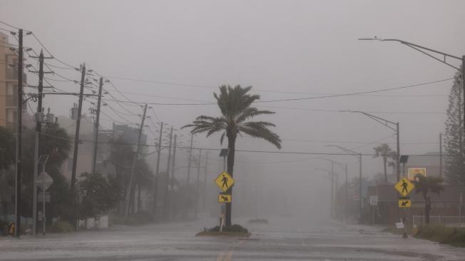 St. Pete Beach, Florida, antes del paso del huracán Helene.