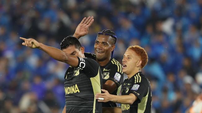 Imágenes del juego entre Millonarios vs Envigado FC hoy 28 de septiembre del 2024 en el estadio El Campin . FOTO MAURICIO MORENO CEET EL TIEMPO @mauriciomorenofoto