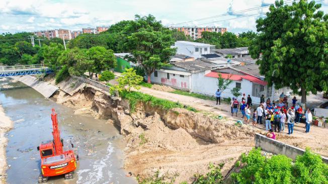 El 17 de junio el arroyo Villegas causó estragos en Normandía luego de un aguacero.