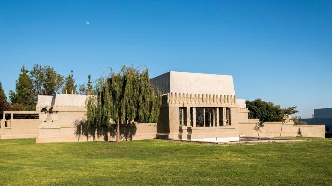 La casa de Hollyhock que fue declarada como Patrimonio de la Humanidad por la UNESCO.