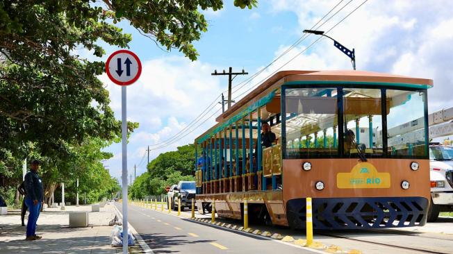 Tren turístico de Las Flores, Barranquilla.