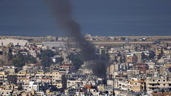 Beirut, Líbano, tras ataques de Israel.