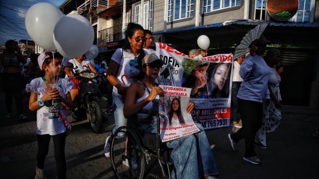 A la marcha asistieron más de 500 personas.