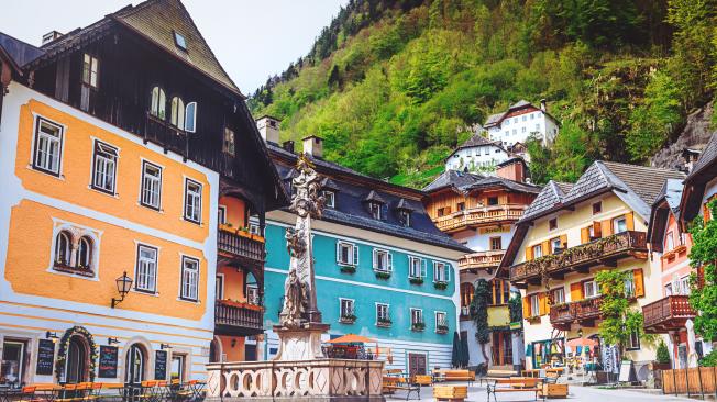 Hallstatt uno de los pueblos más bonitos de Austria.