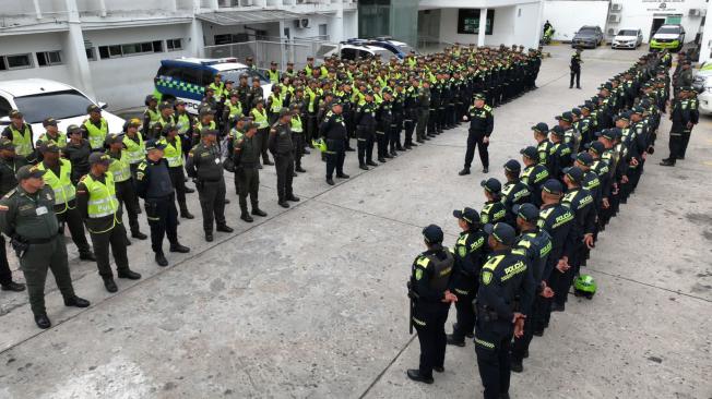 La Policía Metropolitana de Barranquilla dispondrá de 500 hombres para controlar la seguridad durante el partido de Colombia vs Bolívia.
