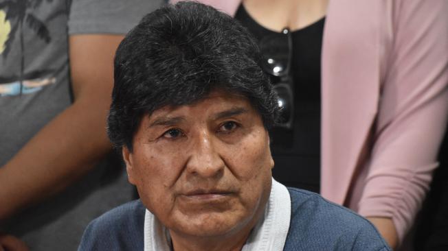 El expresidente de Bolivia Evo Morales.