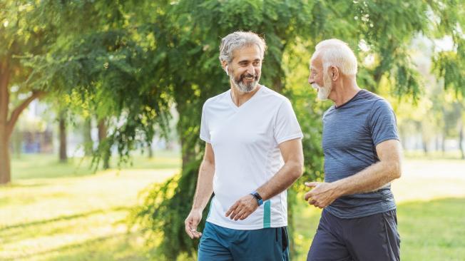 Expertos explican que la natación, el tai-chi, el ejercicio de fuerza y salir a caminar regularmente mejoran la calidad de vida, el equilibrio, la flexibilidad y el rendimiento general en las actividades cotidianas.