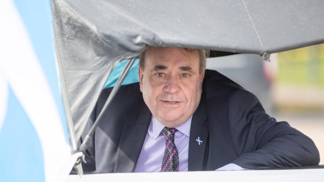 Exprimer ministro de Escocia,  Alex Salmond.