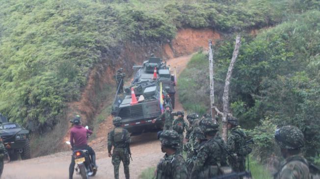 Desarrollo de la operación 'Perseo' en El Plateado, Argelia (Cauca)