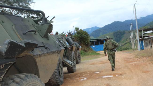 Desarrollo de la operación 'Perseo' en El Plateado, Argelia (Cauca)