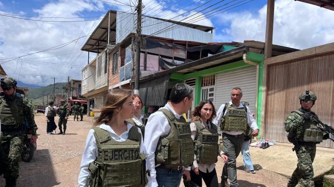 Laura Sarabia en El Plateado Cauca