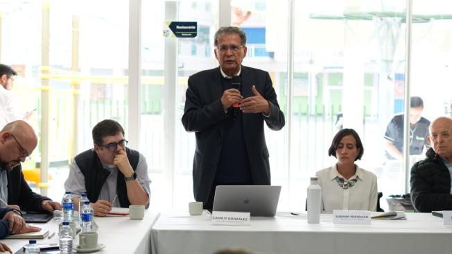 Camilo González Posso, jefe de la delegación del Gobierno.