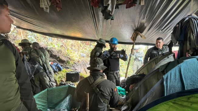 Operativo contra la minería ilegal en Farallones de Cali.