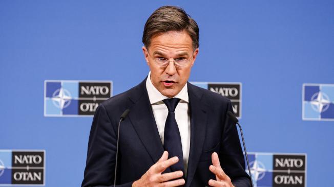 El secretario General de la Otán, Mark Rutte.