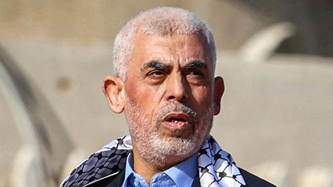 El jefe del movimiento islamista palestino Hamás en la Franja de Gaza, Yahya Sinwar.