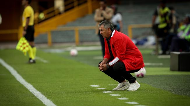 Imágenes del juego entre La Equidad vs América de Cali hoy 20 de octubre del 2024 en el estadio El Campin en la liga Bet Play. Foto MAURICIO MORENO CEET EL TIEMPO @mauriciomorenofoto