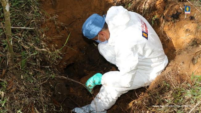 Los resto de Daniel Alejandro Restrepo López fueron encontrados en zona rural de Alejadría, Antioquia.