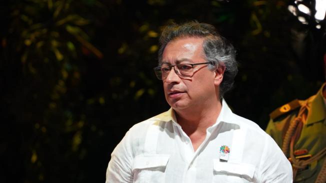 Presidente Gustavo Petro en la inaguración de la Zona Verde de la COP16.