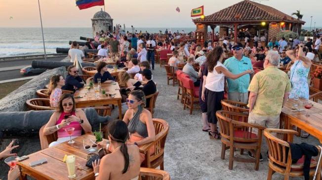 Así eran las tardes en el desaparecido Café del Mar en Cartagena