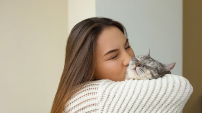 Con este gesto podrá afirmarle a su gato que desea tener un momento de cercanía con él.