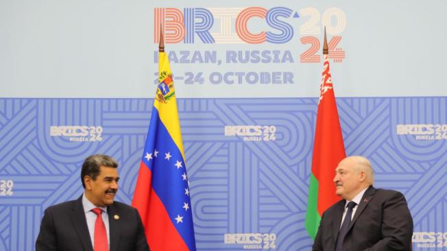 Maduro y Lukashenko