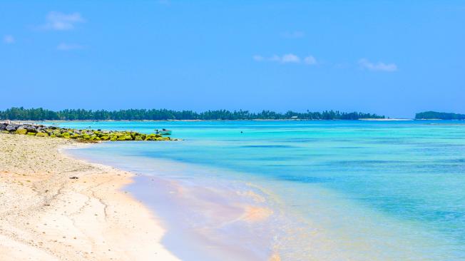 Tuvalu y sus hermosas playas.