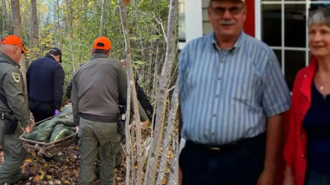 Pareja desaparecida en bosque