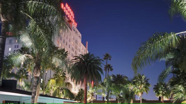 El Hotel Hollywood Roosevelt es el más embrujado en Los Ángeles.