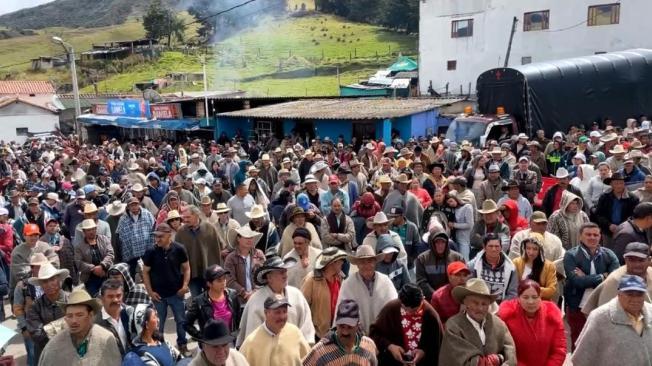 Paro campesino en Norte de Santander.