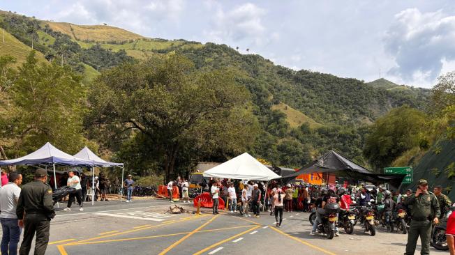 Reabren vía entre Manizales - Medellín.